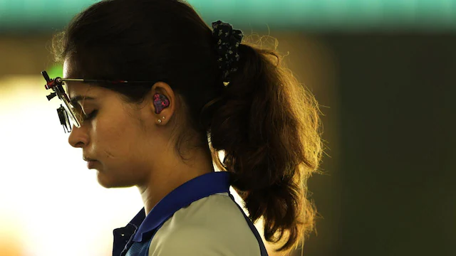 Manu Bhaker is praised by Abhinav Bindra, who also claims that the young shooter has taught everyone resilience.