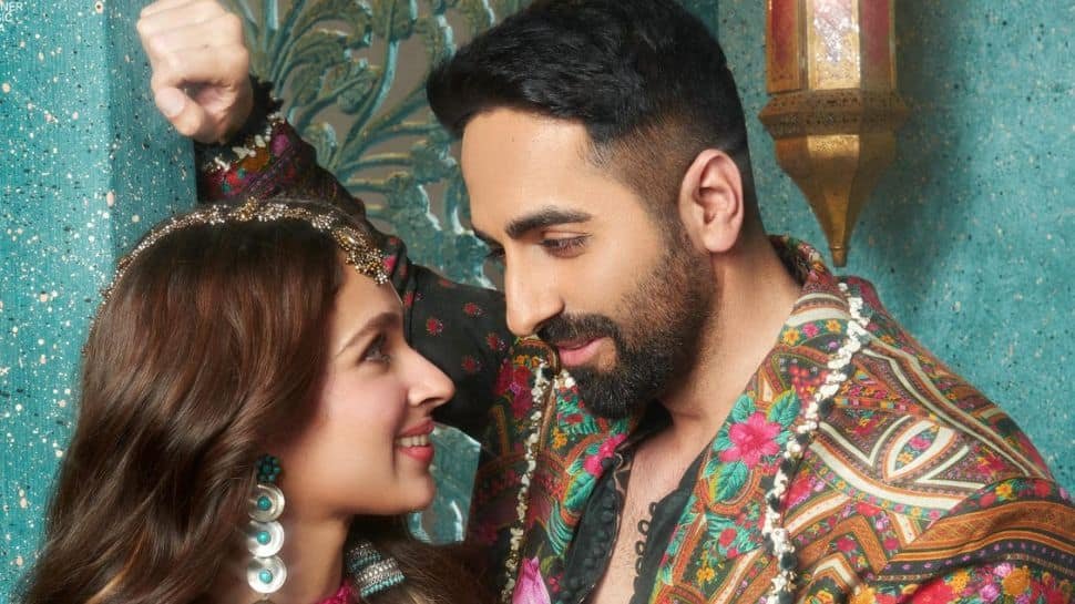 Ayushmann Khurrana And Pashmina Roshan Drop Energetic Garba Track Jachdi