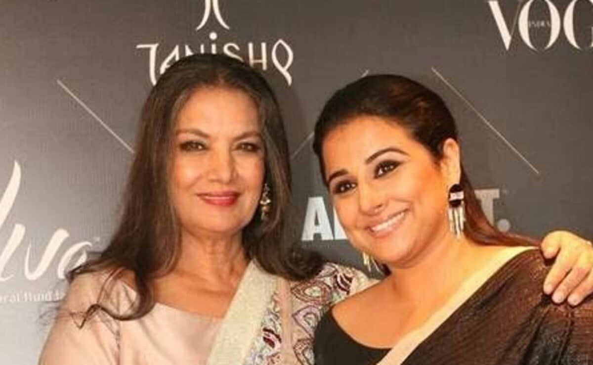 Vidya Balan’s Special Tribute To Shabana Azmi On Completing 50 Years In Industry: “No One Like Her”