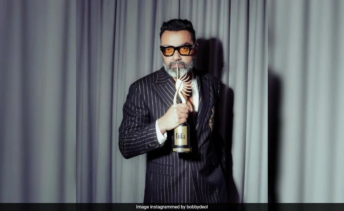 IIFA 2024: Bobby Deol On Winning Best Performance In A Negative Role Award – “Your Love Roared So Loud”