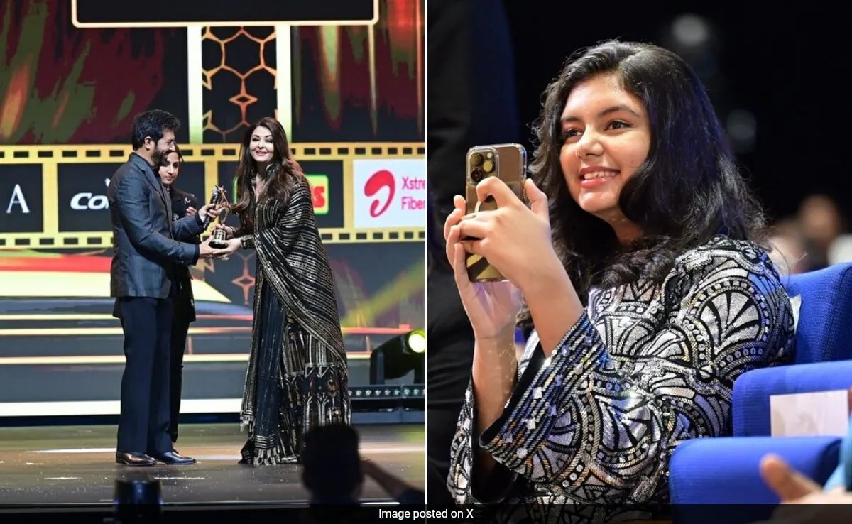 SIIMA 2024: Aaradhya Turns Photographer For Mother Aishwarya Rai Bachchan. Watch