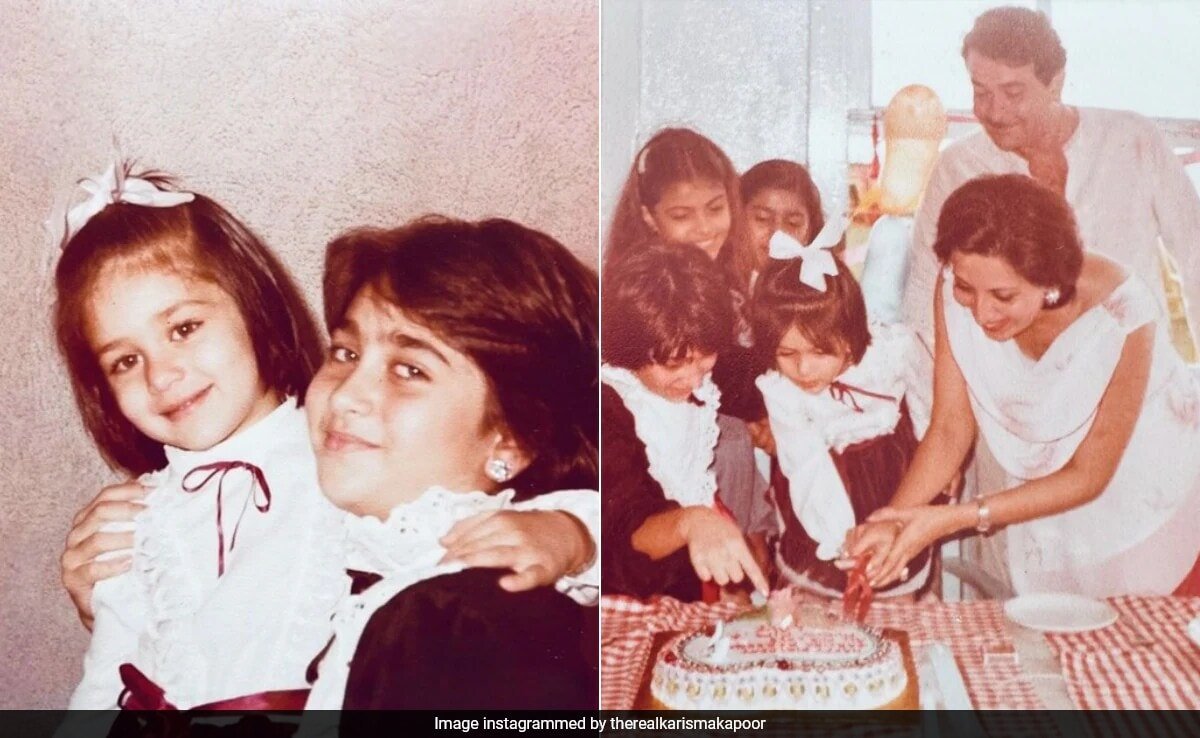 Kareena Kapoor’s 4th Birthday Party Throwback Pics, Shared By Sister Karisma