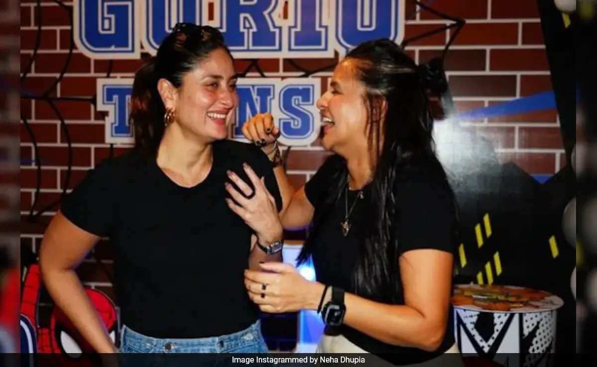 Kareena Kapoor, Soha Ali Khan Had This Much Fun At Neha Dhupia’s Son’s Birthday Party