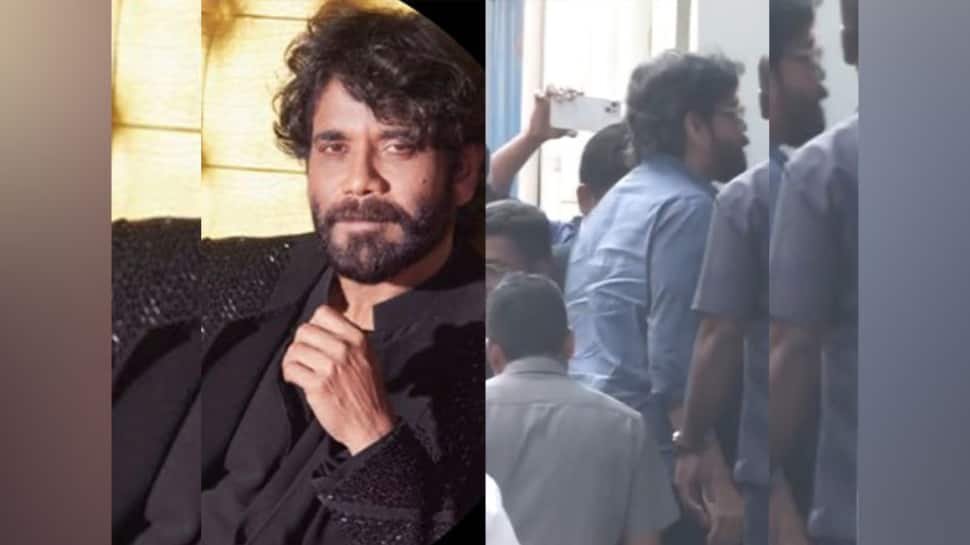 Nagarjuna Spotted At Nampally Special Court In Hyderabad