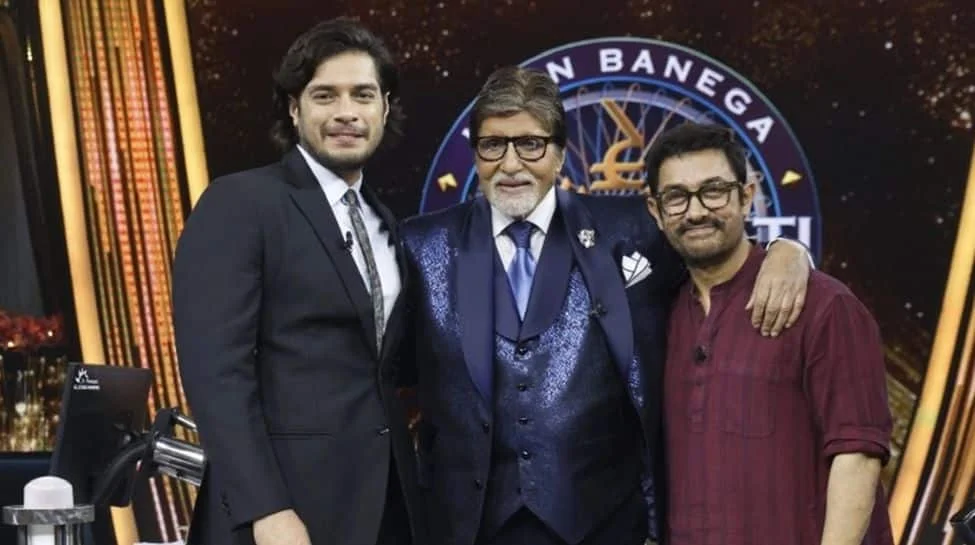 Junaid Khan Has A Fan Moment With Amitabh Bachchan And Aamir Khan On Kaun Banega Crorepati