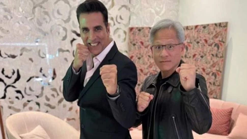 Akshay Kumar Meets Nvidia CEO Jensen Huang, Guess What They Ended Up Chatting About!