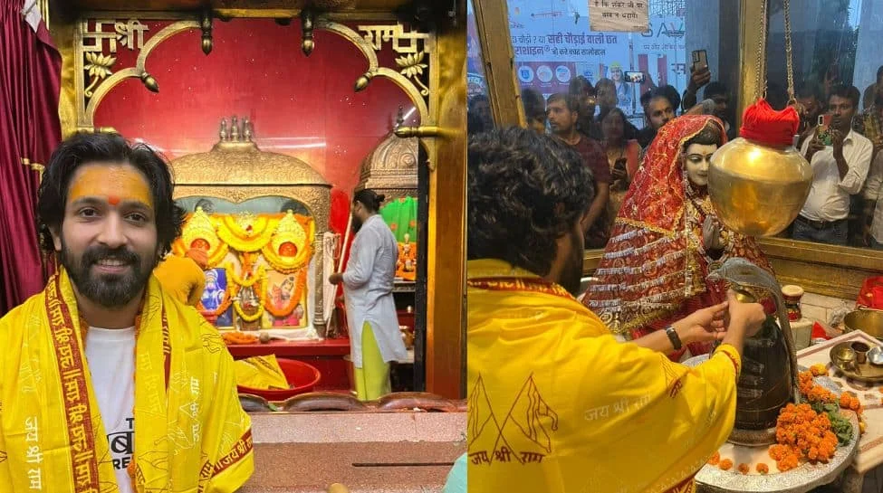 Vikrant Massey Seeks Blessings At Patna’s Hanuman Temple After Teaser Release Of The Sabarmati Report