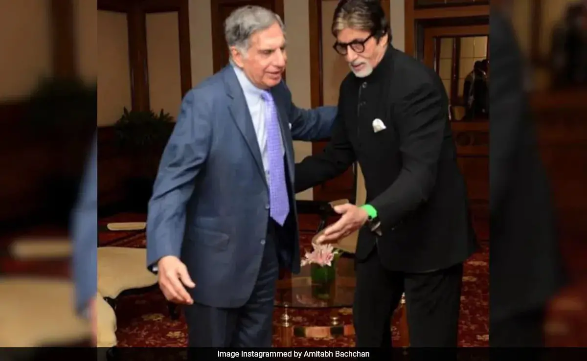 Amitabh Bachchan Mourns Ratan Tata’s Death: “An Era Has Just Passed Away”