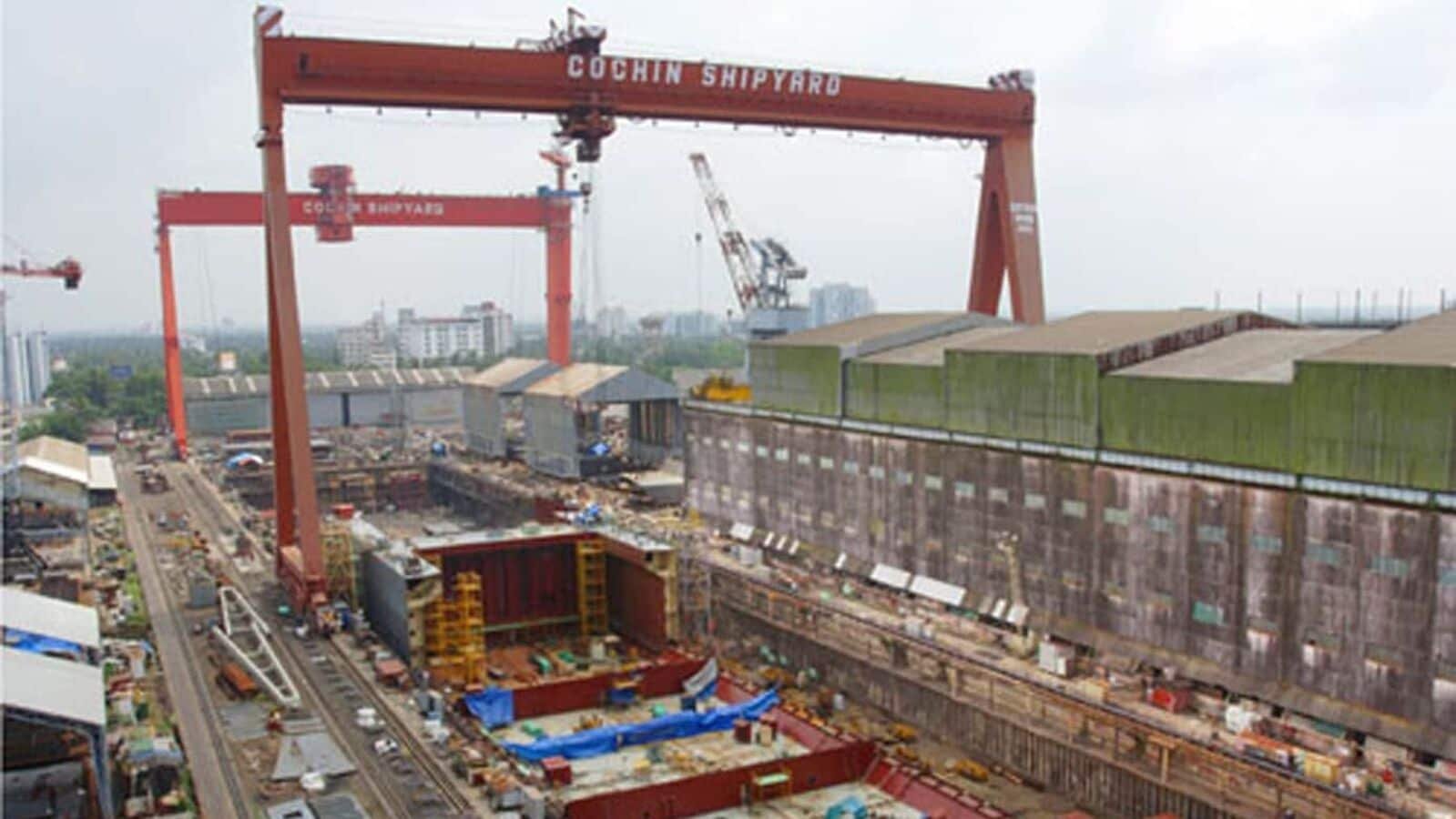 Central govt to offload 5% stake in Cochin Shipyard through OFS at  ₹1,540 per share | Stock Market News