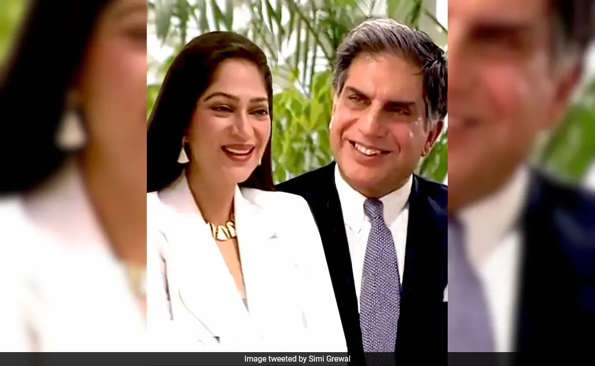 Simi Grewal Remembers “Friend” Ratan Tata: “It’s Too Hard To Bear Your Loss”