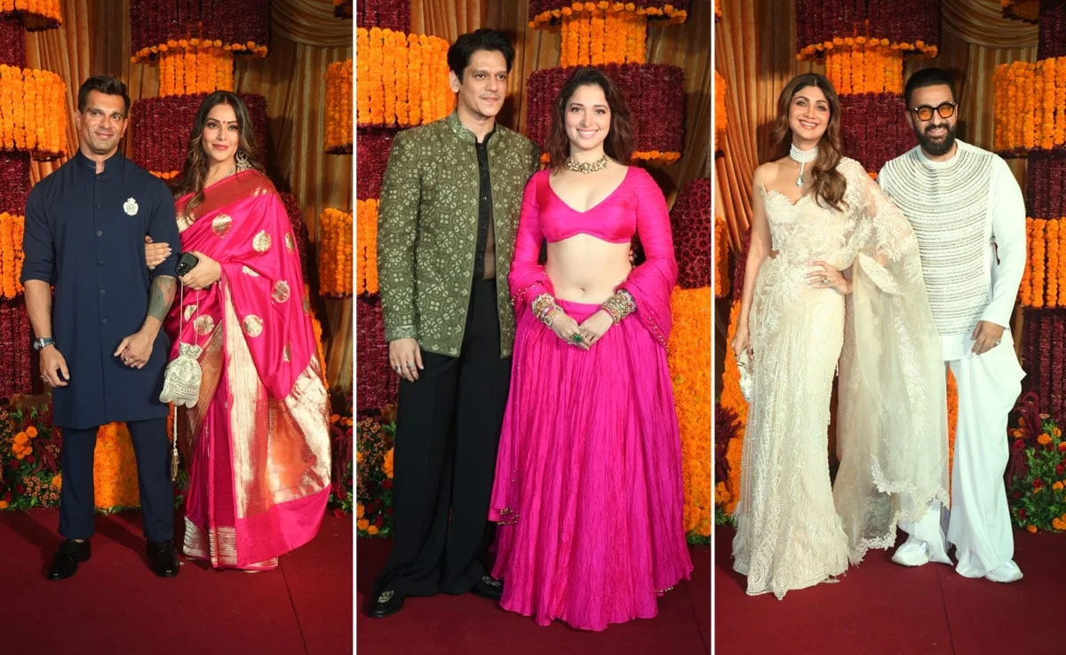 Diwali 2024: Tamannaah-Vijay Varma, Shilpa Shetty-Raj Kundra, Bipasha Basu-Karan Singh Grover Attend Ramesh Taurani’s Bash