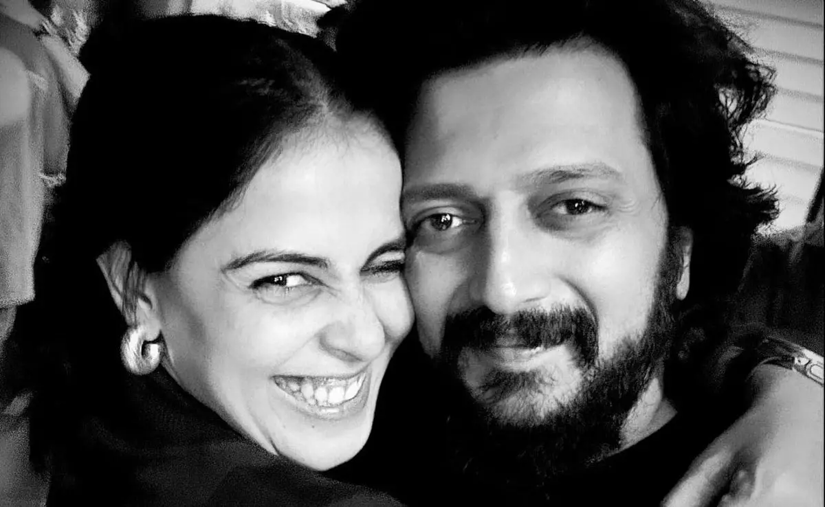 Genelia D’Souza Recalls The Time Riteish Deshmukh “Broke Up” With Her As April Fool’s Prank