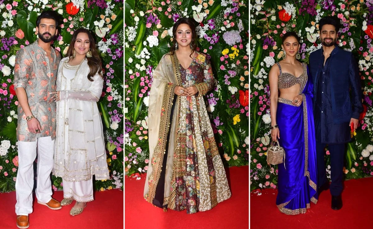 At Ektaa Kapoor’s Starry Diwali Party: Hina Khan, Sonakshi Sinha-Zaheer Iqbal, Rakul Preet Singh-Jackky Bhagnani And Others