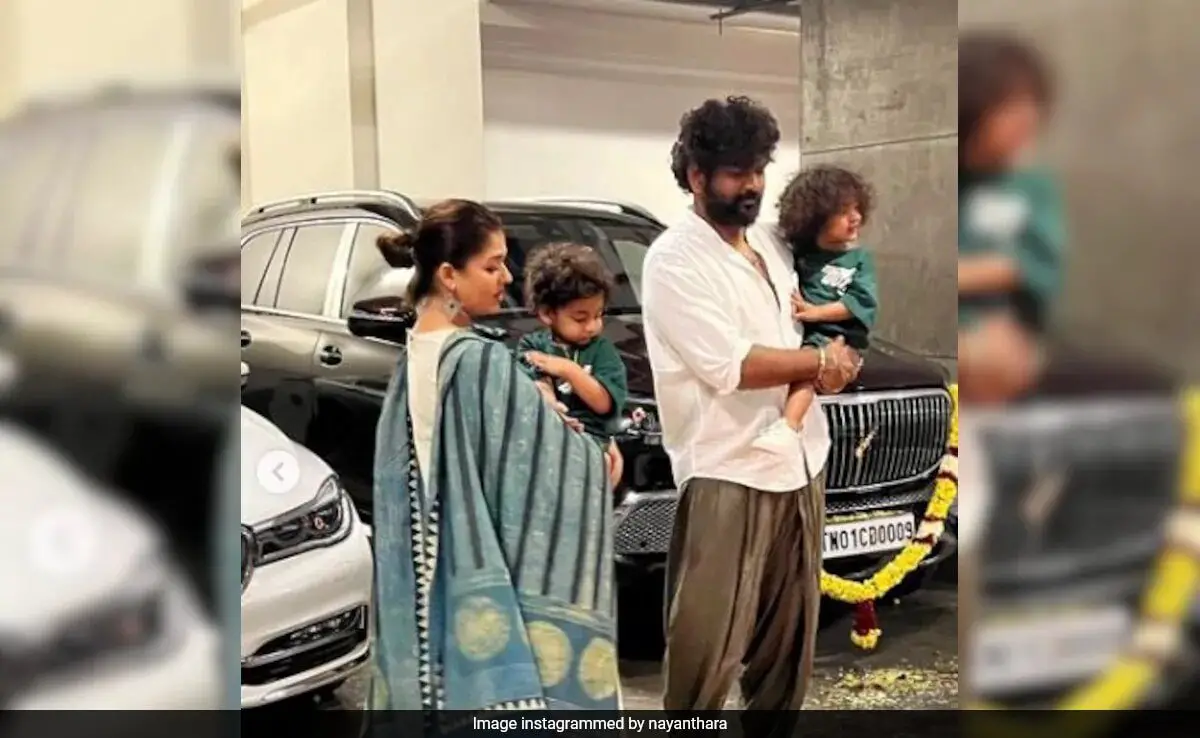 Dussehra 2024: Nayanthara And Vignesh Shivan’s Famjam With Sons Uyir And Ulag