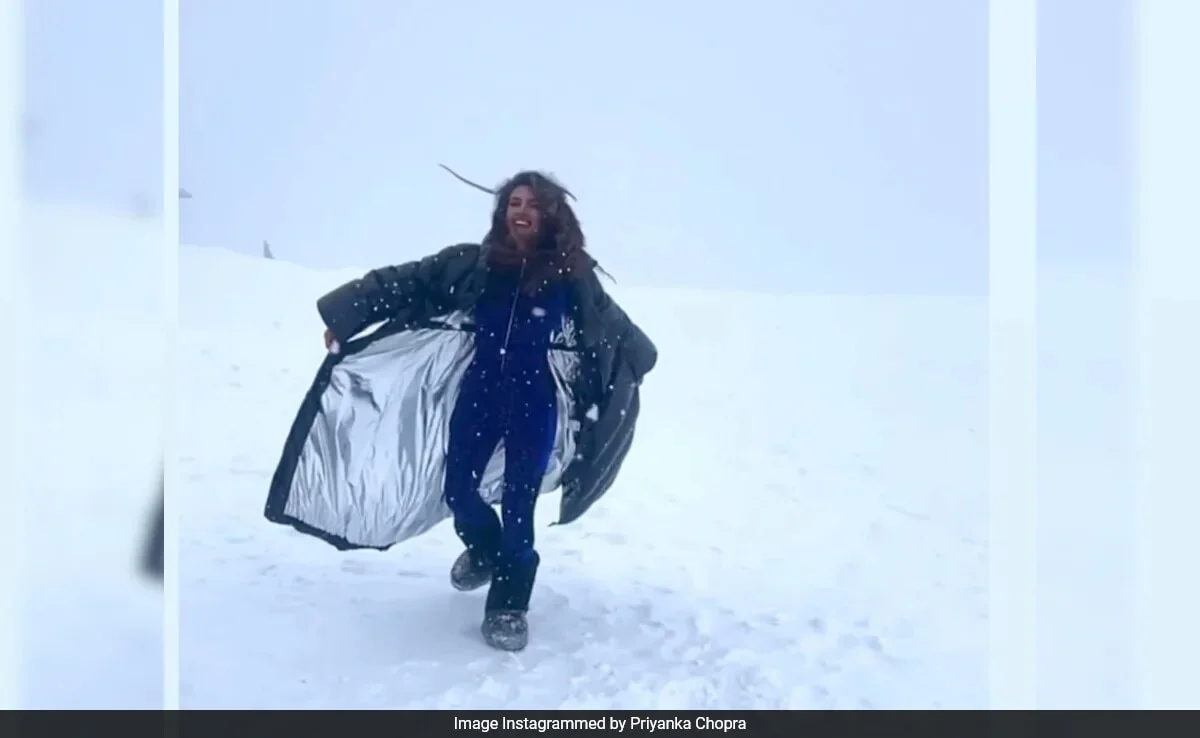 Watch: Priyanka Chopra Makes Her “Bollywood Dreams Come True” In The Alps