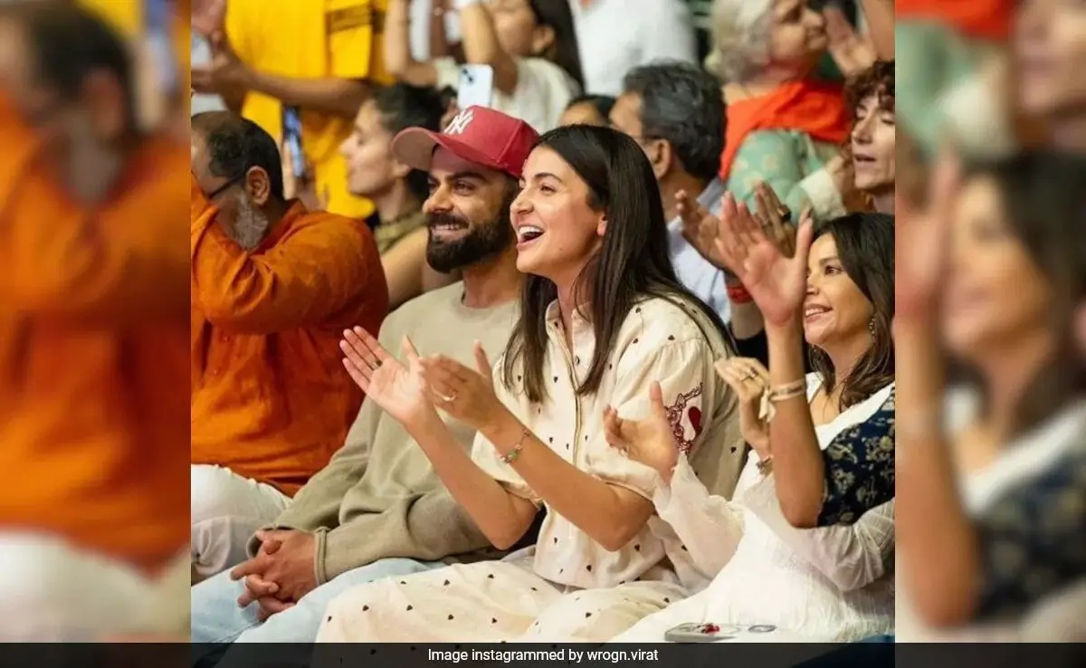 Karwa Chauth 2024: Anushka Sharma And Virat Kohli Attend Krishna Das Kirtan In Mumbai