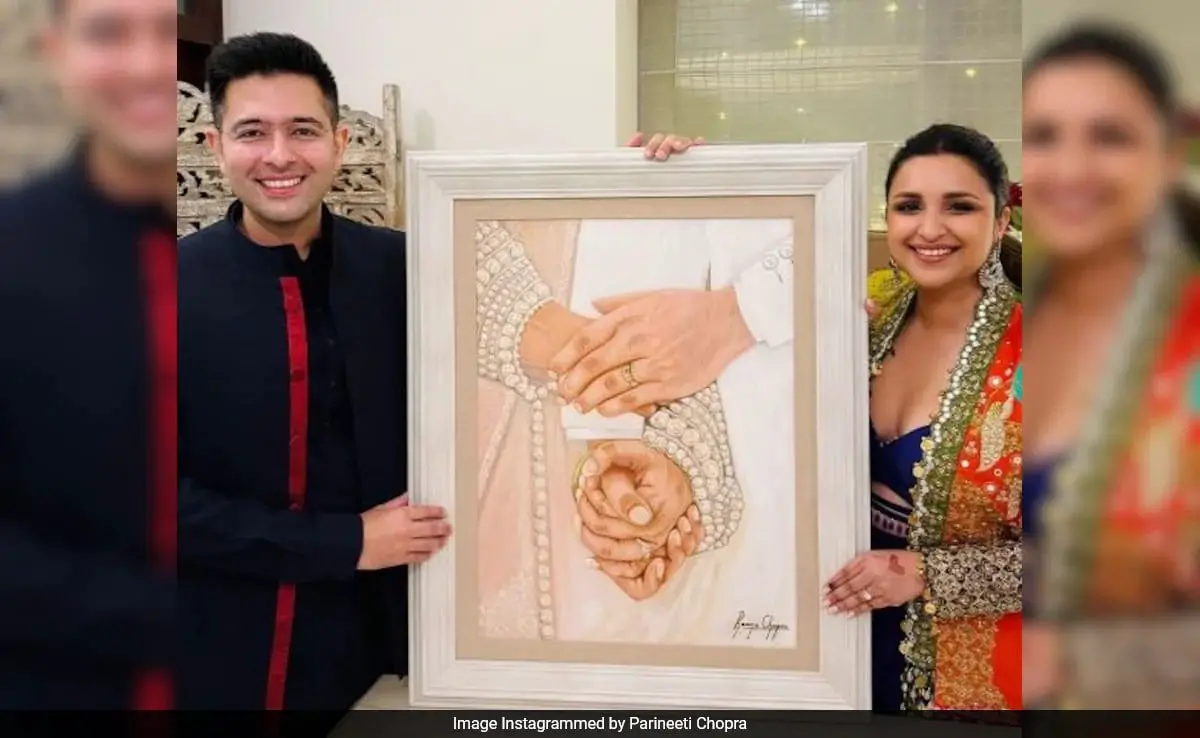 Parineeti Chopra And Raghav Chadha Receive Special Gift From Reena Chopra: “This Painting Is So Much More Than Just A Piece Of Art”