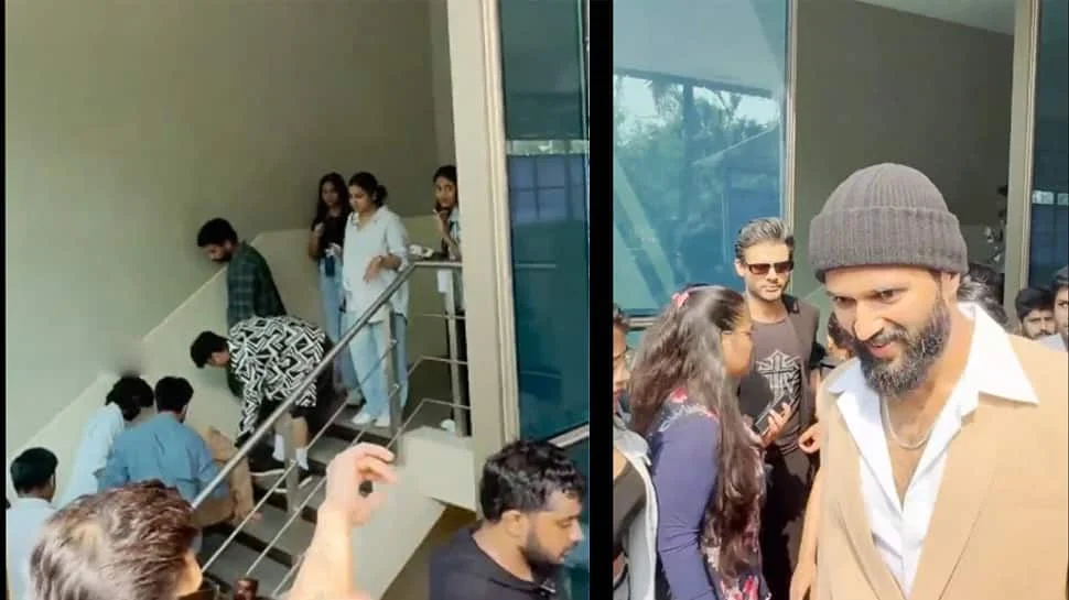 Vijay Deverakonda Injures Himself In Stair Fall After Losing Balance – WATCH