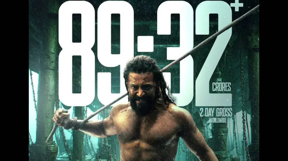 Kanguva Rakes In Rs.89.32 Crore Worldwide In 2 Days; Makers Celebrate With Electrifying Poster