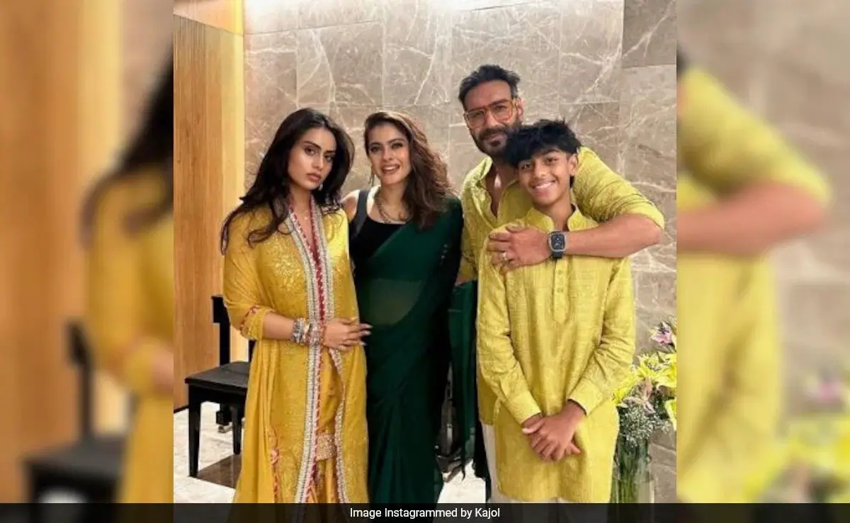 Inside Pics From Kajol, Ajay Devgn, Nysa And Yug’s Diwali Famjam