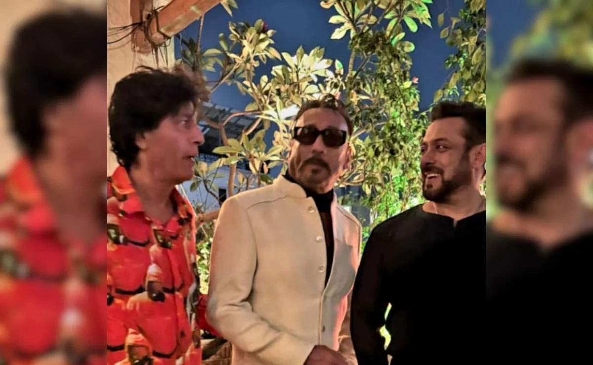 Salman Khan Attends Andre Timmins’ Birthday Bash, Poses With Chunky Panday And Jackie Shroff. Check Out Unseen Pic