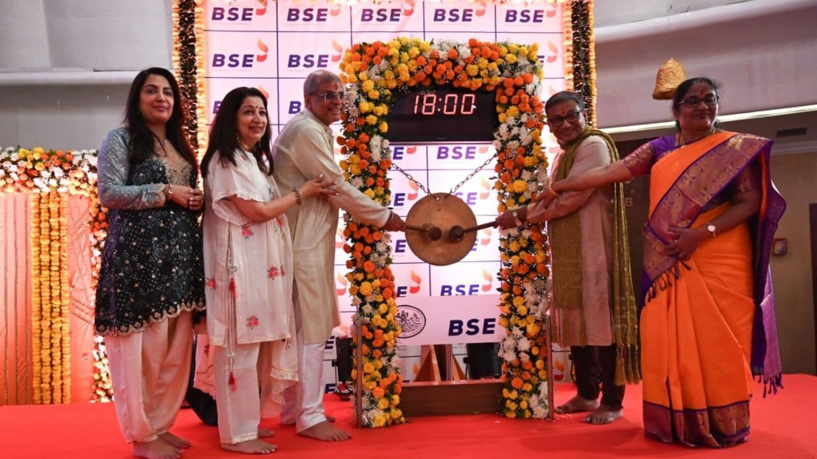 Muhurat Trading 2024: Nifty50, Sensex end higher for the 7th straight Muhurat session; Nifty Auto gains over 1% | Stock Market News