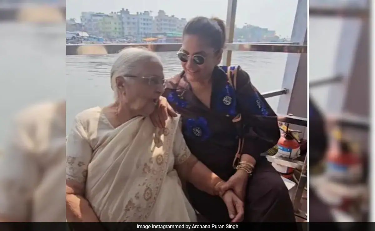 Inside Archana Puran Singh’s 94-Year-Old Mother’s Ferry Trip: “Our Parents Were Doing Something Right…”