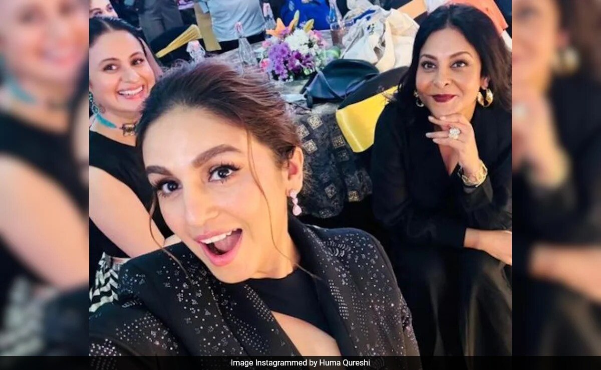 In Pics: Huma Qureshi And Her “Superwomaniyas”  Shefali Shah And Rasika Dugal