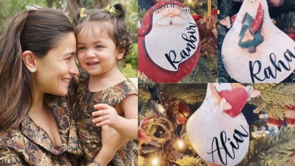 Alia Bhatt Shares Christmas Tree Sneak Peek As Rahas Name Ornaments Steal The Spotlight – WATCH